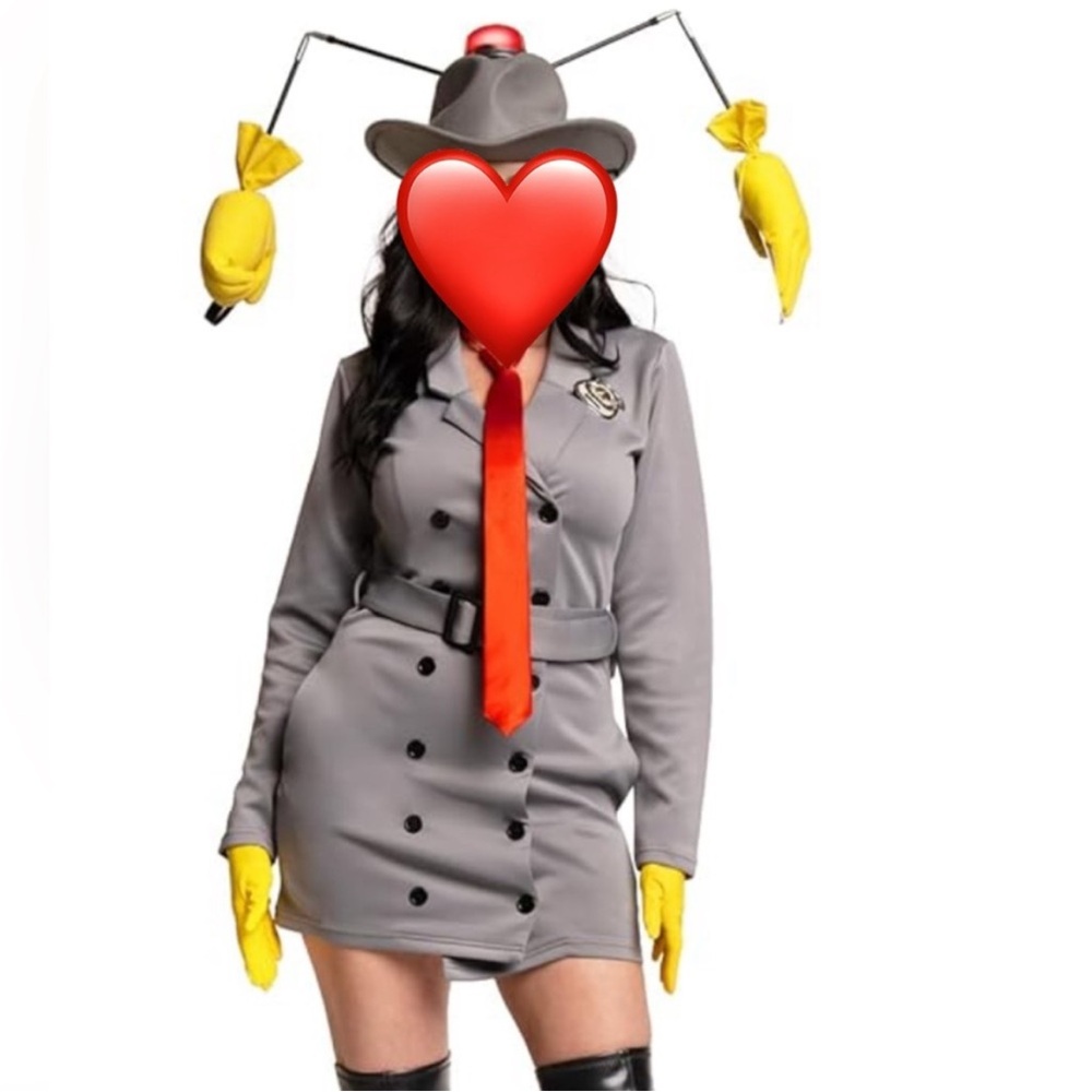Tipsy Elves Women’s Iinspector Gadget costume size medium.